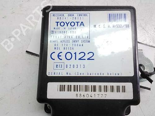 Comfort control module TOYOTA CELICA Coupe (_T23_) 1.8 16V VT-i (ZZT230_, ZZT230) | BP15887978M56 