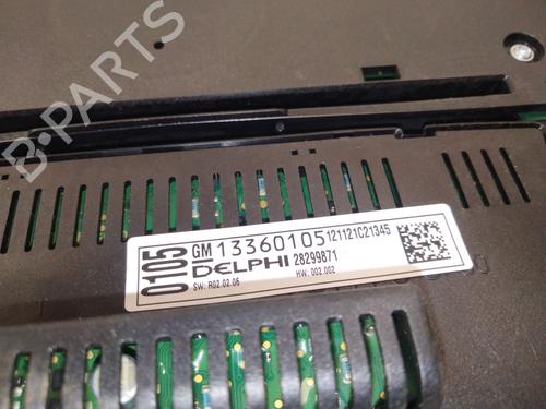 Climate control OPEL ASTRA J (P10) 2.0 CDTI (68) | BP22720332I5 