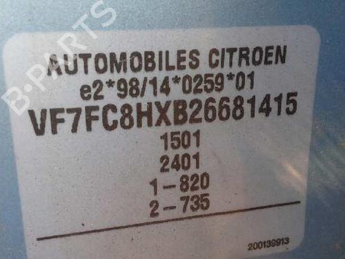 Engine control unit (ECU) CITROËN C3 I (FC_, FN_) 1.4 HDi | BP2267081M57 