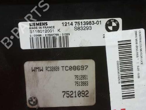 Engine control unit (ECU) MINI MINI (R50, R53)  | BP151834M57 