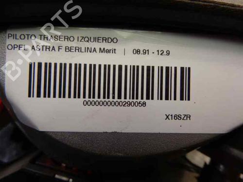 Left taillight OPEL ASTRA F Saloon (T92) 1.6 i (F19, M19) | BP135545C34 
