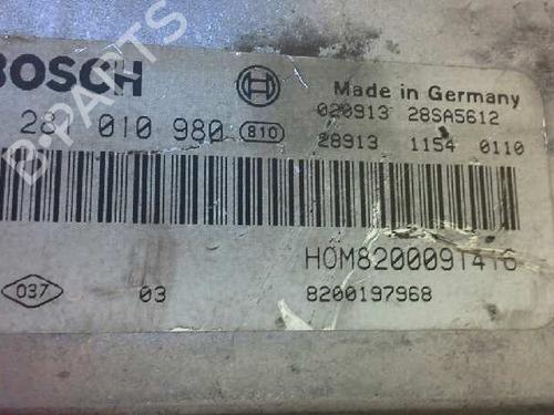 Engine control unit (ECU) RENAULT SCÉNIC I MPV (JA0/1_, FA0_) | BP151750M57