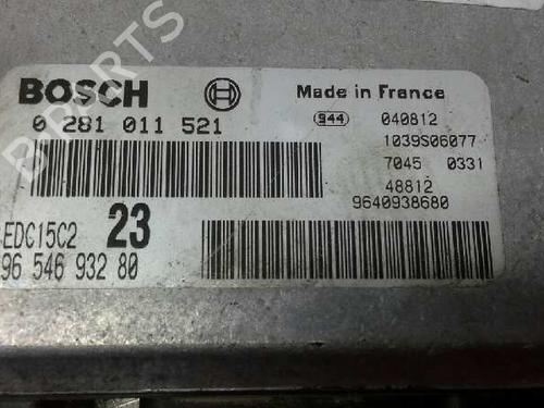 Engine control unit (ECU) CITROËN XSARA PICASSO (N68) 2.0 HDi | BP150995M57 