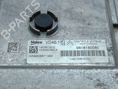 Engine control unit (ECU) PEUGEOT 208 I (CA_, CC_) 1.2 THP 110 | BP29479642M57 