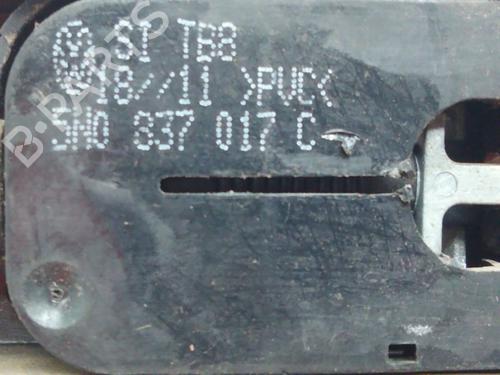 Front right exterior door handle SKODA FABIA II (542) 1.2 | BP15830976C129 