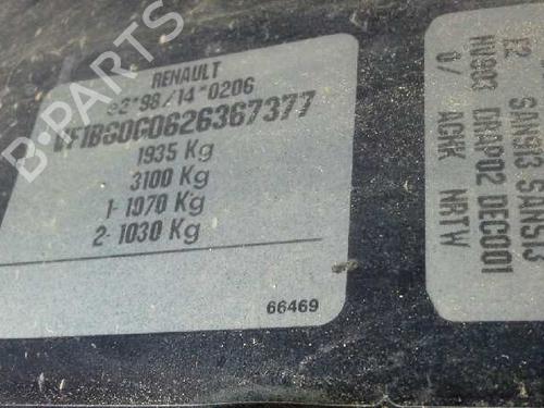 Gearbox RENAULT LAGUNA II (BG0/1_) 1.9 dCi (BG08, BG0G) | BP1213187M3 