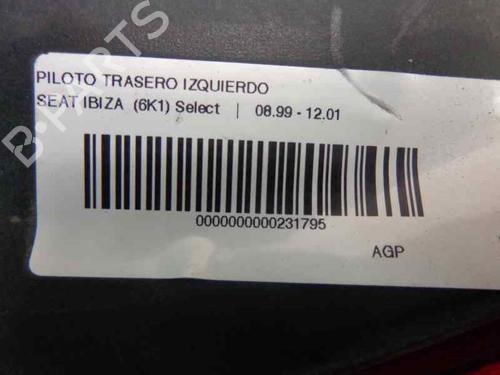 Left taillight SEAT IBIZA II (6K1)  | BP135375C34 