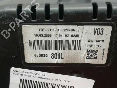 Instrument cluster SEAT IBIZA IV SC (6J1, 6P5)  | BP2337683C47 