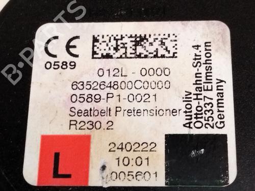 Front left seatbelt VOLVO XC60 II (246) B4 Mild-Hybrid | BP30534496I26