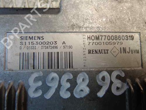 Engine control unit (ECU) RENAULT MEGANE I (BA0/1_)  | BP151670M57 
