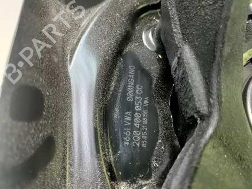 Left front steering knuckle VW POLO V (6R1, 6C1)  | BP14318356M25 