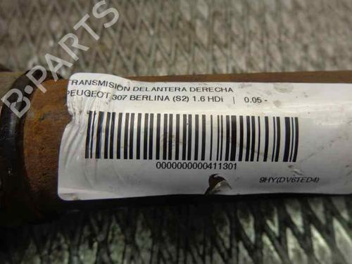 Right front driveshaft PEUGEOT 307 (3A/C)  | BP609317M39 