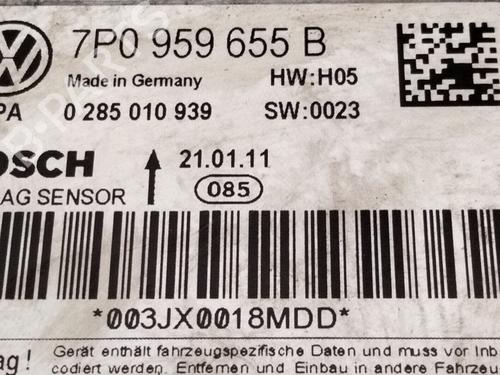 Kollisjonspute styreenhet VW TOUAREG (7LA, 7L6, 7L7) 3.0 V6 TDI | BP25228626M53 