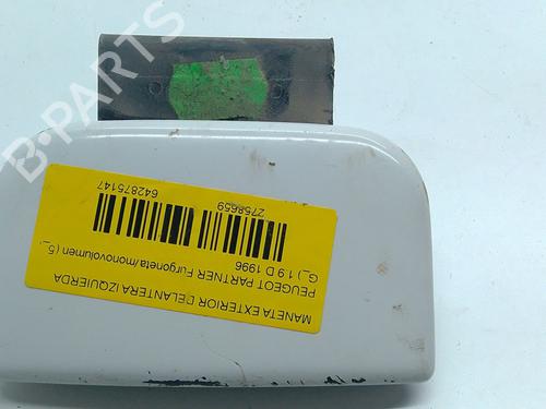 Used Front left exterior door handle Front left exterior door handle PEUGEOT PARTNER Box Body/MPV (5_, G_) [1996-2026] 33320068 33320068