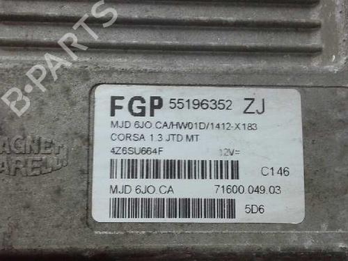 Motorstyringsenhed OPEL CORSA C (X01) 1.3 CDTI (F08, F68) | BP151727M57 