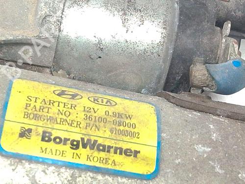 Starter HYUNDAI i20 III (BC3, BI3) 1.0 T-GDI hybrid 48V | BP38800793M8 - Image 2