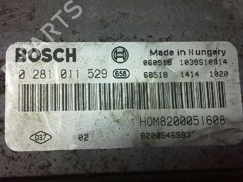 Engine control unit (ECU) OPEL VIVARO A Van (X83)  | BP152368M57 