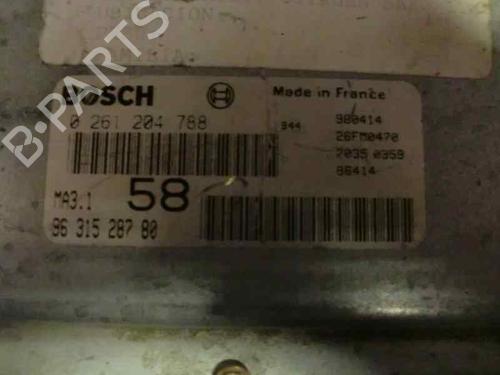 Engine control unit (ECU) CITROËN SAXO (S0, S1) 1.4 VTS | BP185670M57 
