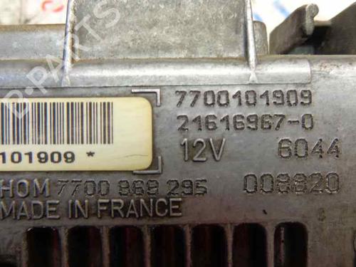 Engine control unit (ECU) RENAULT CLIO I (B/C57_, 5/357_)  | BP151660M57