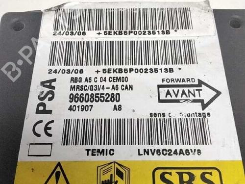 ECU airbags CITROËN C2 (JM_) 1.4 HDi | BP1022813M53 