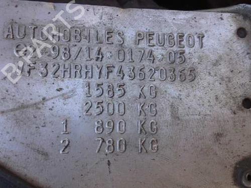 Engine control unit (ECU) PEUGEOT 206 Hatchback (2A/C)  | BP853150M57 