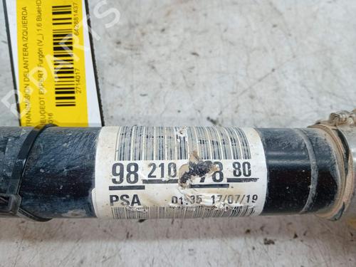 Left front driveshaft PEUGEOT EXPERT Van (V_) 1.6 BlueHDi 115 | BP25229557M38 - Image 4