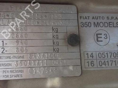 Left front driveshaft LANCIA MUSA (350_) 1.4 (350.AXA11, 350.AXA1A) | BP10261408M38 