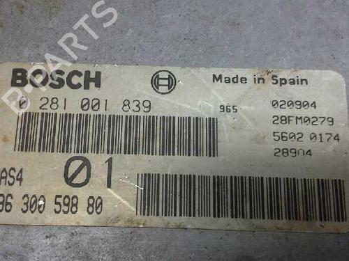 Engine control unit (ECU) CITROËN SAXO (S0, S1) 1.5 D | BP1145945M57 