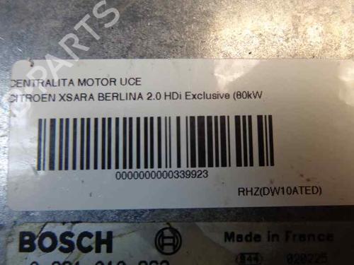 Engine control unit (ECU) CITROËN XSARA (N1) 2.0 HDi 90 | BP151649M57 
