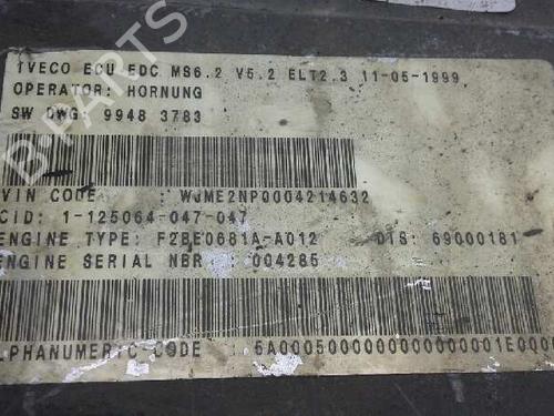 Engine control unit (ECU) CITROËN JUMPER I Van (230L) 2.5 TDi | BP1865280M57 