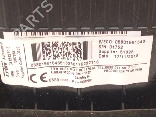 Driver airbag IVECO DAILY VI Van 33S11, 35S11, 35C11 | BP29434110C9 