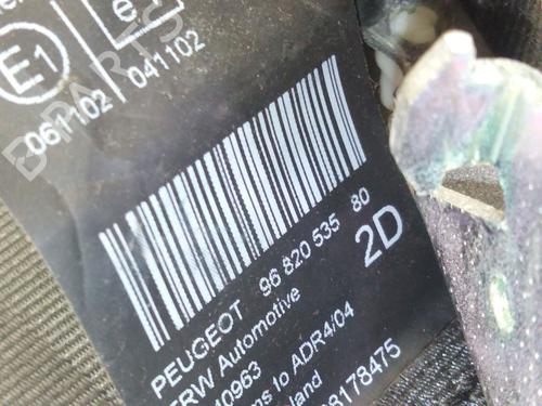Rear right seatbelt PEUGEOT 5008 (0U_, 0E_) 1.6 16V | BP23899869I28