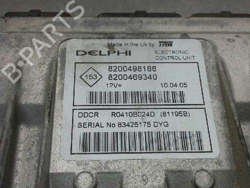 Engine control unit (ECU) RENAULT MEGANE II (BM0/1_, CM0/1_) | BP1280747M57