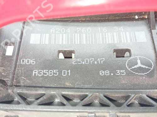 Rear right exterior door handle MERCEDES-BENZ A-CLASS (W176) A 200 CDI / d (176.008) | BP26576825C130 