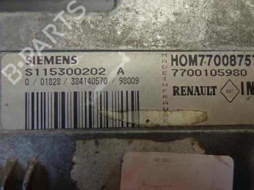 Engine control unit (ECU) RENAULT MEGANE Scenic (JA0/1_) | BP151705M57