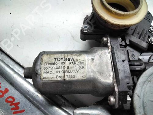 Rear right window mechanism TOYOTA AURIS Estate (_E18_) 1.8 Hybrid (ZWE186_, ZWE186R, ZWE186H) | BP16467307C25 