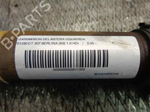 Left front driveshaft PEUGEOT 307 (3A/C)  | BP609318M38 