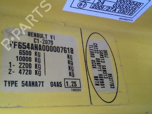 Intercooler RENAULT MASCOTT Platform/Chassis (UH_, HH_)  | BP16086965M30 