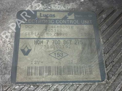 Motorstyringsenhet RENAULT MEGANE I (BA0/1_)  | BP2540778M57