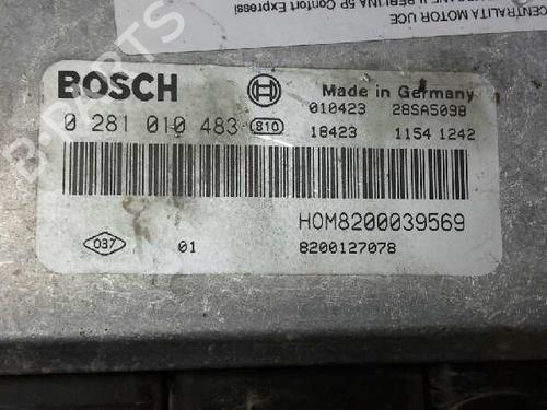 Engine control unit (ECU) RENAULT MEGANE II (BM0/1_, CM0/1_) | BP610172M57