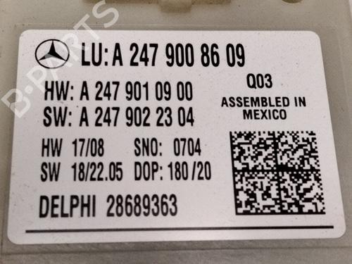 Electronic module MERCEDES-BENZ GLA (H247) GLA 200 (247.787) | BP30100539M83 - Image 2