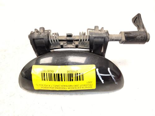 Used Rear left exterior door handle PEUGEOT 206 Hatchback (2A/C) 1.4 HDi eco 70 (68 hp) 31710049