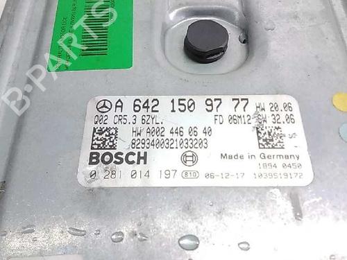Engine control unit (ECU) MERCEDES-BENZ S-CLASS (W221, V221)  | BP15844580M57 