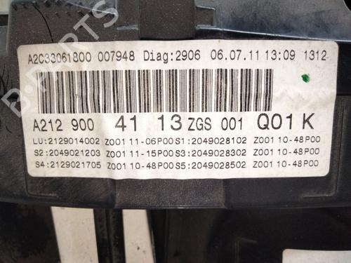 Instrument cluster MERCEDES-BENZ E-CLASS (W212) E 350 CDI (212.023) | BP21590143C47 