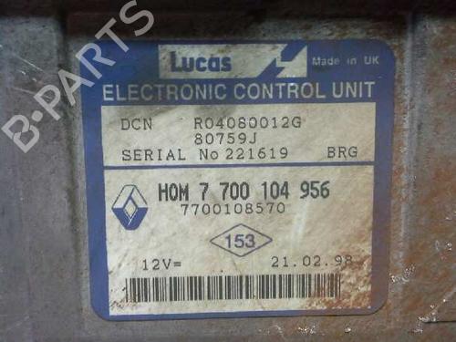 Engine control unit (ECU) RENAULT KANGOO (KC0/1_) | BP185845M57
