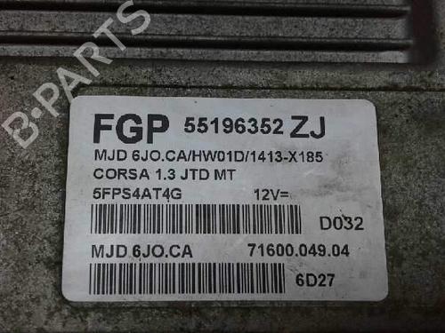 Engine control unit (ECU) OPEL CORSA C (X01) | BP1040745M57 - Image 2