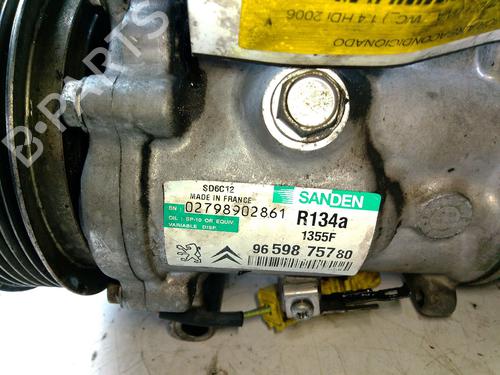 AC compressor PEUGEOT 207 (WA_, WC_) 1.4 HDi | BP29734152M34