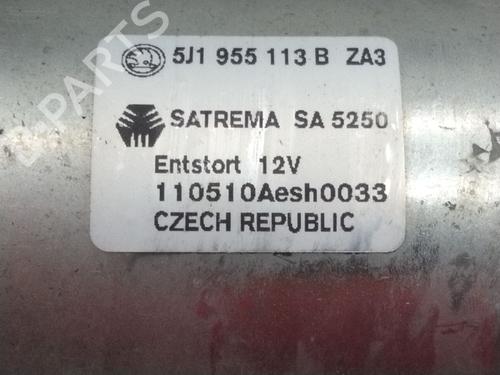 Front wiper motor SKODA FABIA II (542) 1.2 | BP15830899M29 