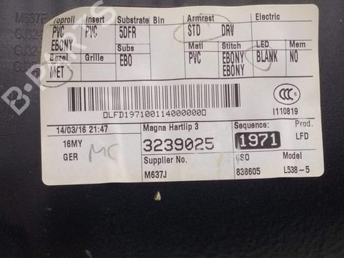 Front left panel LAND ROVER RANGE ROVER EVOQUE (L538) 2.0 D | BP33017756C58 - Image 3