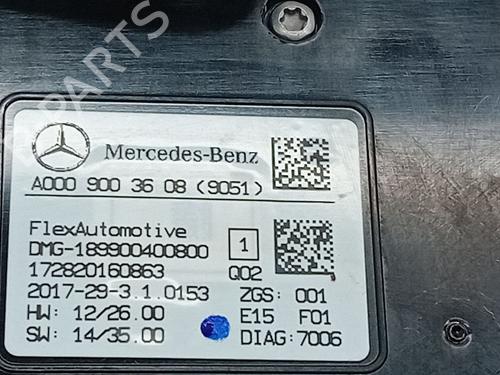 Interior roof light MERCEDES-BENZ A-CLASS (W176) A 200 CDI / d (176.008) | BP26682821I8 